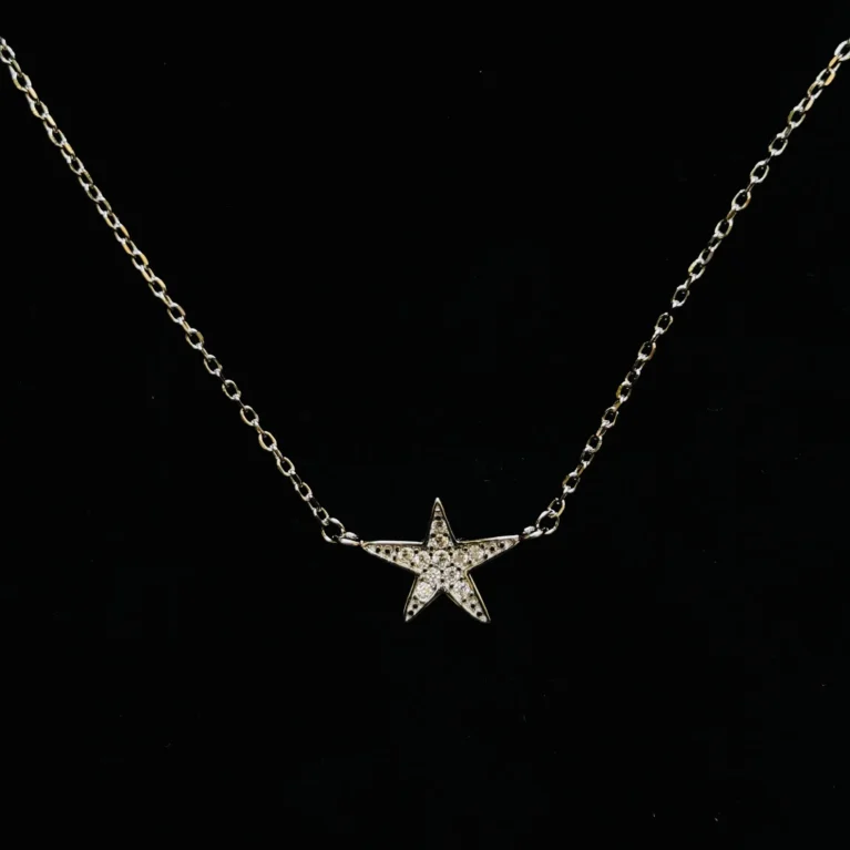 Twinkle Star Diamond Pendant
