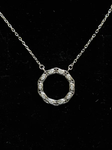 Elegant Circle Pendant